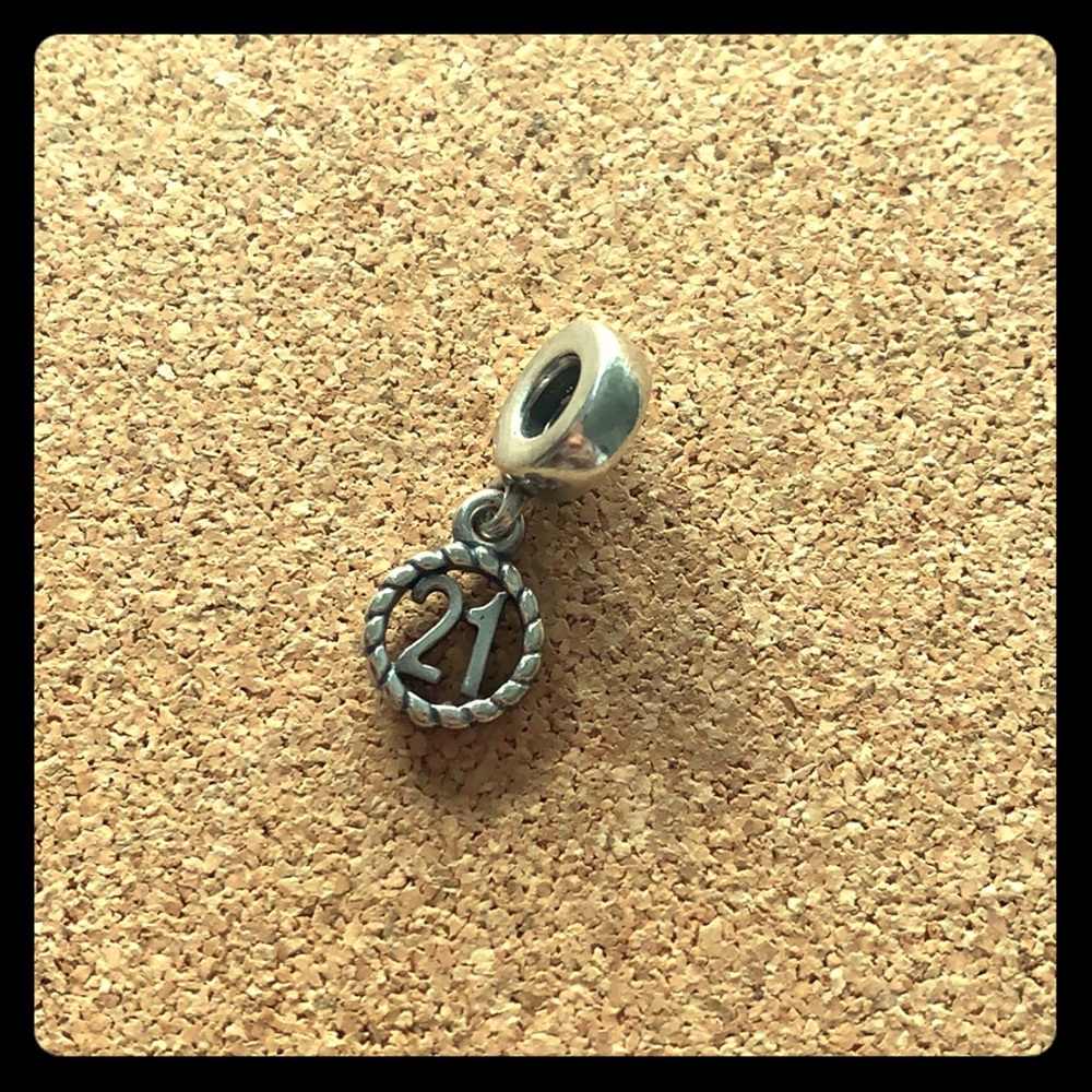 Pandora 21 charm